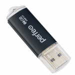 USB3.0 флеш-накопитель PERFEO 64GB C14 Black metal series (1/10)