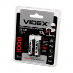 Аккумулятор VIDEX HR6/AA 1000mAh 2BL (2/20/200) 