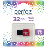 USB2.0 флеш-накопитель PERFEO 32GB M02 Black (1/10)