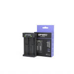 Зарядное устройство  EPILSO EPC-L2 (пустое, 1-2х 10340, 14500, 16340, 18650, 26650) (1/20)