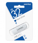 USB3.0 флеш-накопитель SmartBuy 32GB Scout White (1/10)