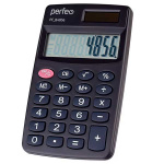 Калькулятор PERFEO PF_B4856, 8-разр., карманный, чёрный, GT (1/100)