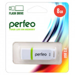 USB2.0 флеш-накопитель PERFEO 8GB C11 White (1/10)