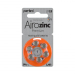 Элементы питания PERFEO для слух.аппар. ZA13 6BL Airozinc Premium (6/60/600)