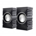 Колонки 2.0 PERFEO PF_4831, "MIRAGE" USB, мощность 2х1.5 Вт (RMS), черный (1/15)