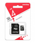 Карта памяти microSD SmartBuy (HC)  8Gb class10  (с адаптером SD) (1/10)