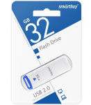 USB2.0 флеш-накопитель SmartBuy 32GB Easy White (1/10)