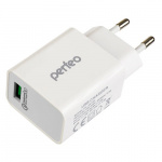 Зарядное устройство USB PERFEO сетевой PF_A4140 3000 mA, белый,  QC 3.0, FAST (1/50)