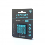 Элементы питания EPILSO  LR03/AAA 4 Blister Card 1.5V (40/720)