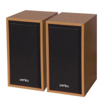 Колонки 2.0 PERFEO PF_4326, "CABINET" USB , мощность 2х3 Вт (RMS), бук дерево (1/15/30)