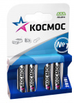 Элементы питания КОСМОС LR6 4BL (48/480)