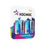 Элементы питания КОСМОС LR6 4BL CLASSIC (48/576)