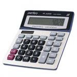 Калькулятор PERFEO PF_A4028, 12-разр., бухгалтерский, серебристый, GT (1/20)