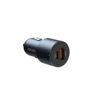 Зарядное устройство USB EPILSO EPD-CA115 100Вт авто (USB-C, USB-A) серый (1/100)