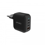 Зарядное устройство USB EPILSO EPD-PA230 100Вт GaN (USB-C x3, USB-A) чёрный (1/40)