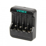 Зарядное устройство  VIDEX VCH-N400 (пустое, 1-4 х AA, AAA) (1/20)