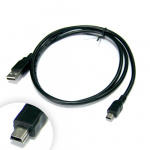 Кабель PERFEO U4302, USB2.0 A вилка - вилка Mini USB,  1.8 м (1/40)