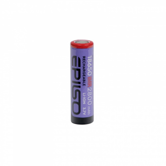 Аккумулятор EPILSO 18650 2800mAh 3.7V 1pcs/bulk без защиты (IMR,20A) высокотоковые (1/50/600)