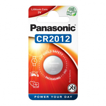 Элементы питания PANASONIC CR2012 1BL (1/12)