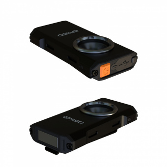 Фонарь EPILSO EPF-020 (брелок, CREE XTE + SMD, 1x250mAh, 5В (USB), металл/пластик, )  (1/100)