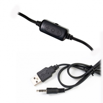 Колонки 2.0 PERFEO PF_4831, "MIRAGE" USB, мощность 2х1.5 Вт (RMS), черный (1/15)