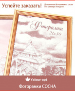 Удорожание фоторамок Сосна