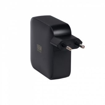 Зарядное устройство USB EPILSO EPD-PA235 165Вт GaN (USB-C x3, USB-A) чёрный (1/40)