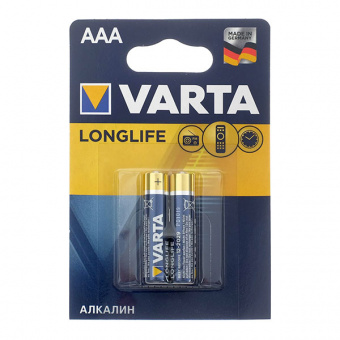 Элементы питания Varta LONGLIFE LR3 2BL (4103101412) (20/100)