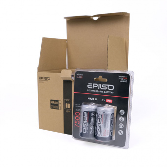 Аккумулятор EPILSO HR20/D 7500mAh 2BC 1.2V LSD (2/12/96)
