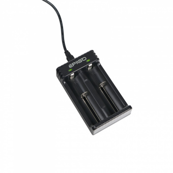 Зарядное устройство  EPILSO EPC-L2 (пустое, 1-2х 10340, 14500, 16340, 18650, 26650) (1/20)