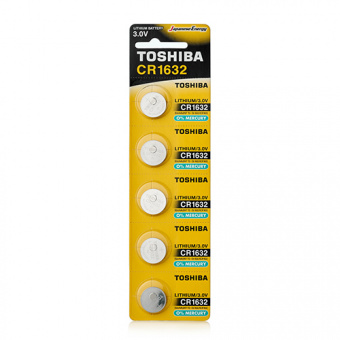 Элементы питания TOSHIBA CR1632 5BL (5/100)
