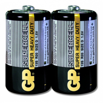Элементы питания GP R20 2sh Supercell Super Heavy Duty (13S-2SB2) (20/200)