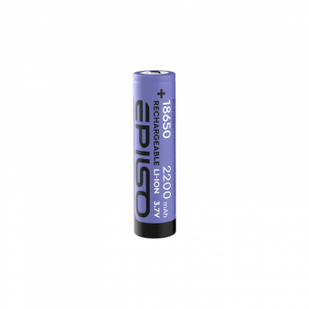 Аккумулятор EPILSO 18650 2200mAh 3.7V 1pcs/bulk без защиты (1/50/600)