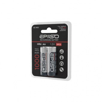 Аккумулятор EPILSO HR6/AA 1000mAh 2BC 1.2V (2/20/200)