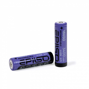 Аккумулятор EPILSO 18650 3400mAh 3.7V 1pcs/bulk без защиты (1/50/600)
