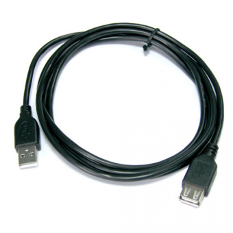 Кабель PERFEO U4501, USB2.0 A вилка - розетка A,  0.5 м (1/100)