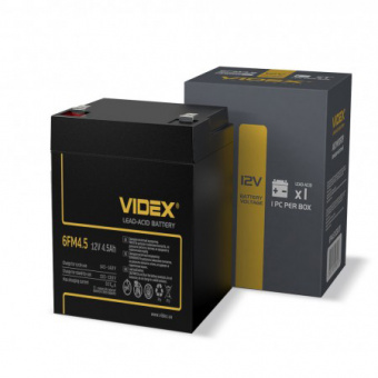Аккумулятор VIDEX 6FM4.5 12V 4.5Ah (1/15)