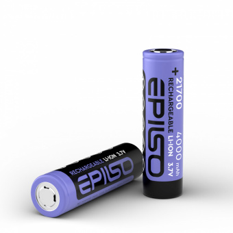 Аккумулятор EPILSO 21700  4000mAh 3.7V 1pcs/bulk без защиты (1/25/300)