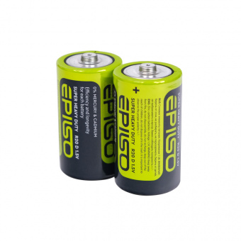 Элементы питания EPILSO R20/D 2 Shrink 1.5V (24/288)