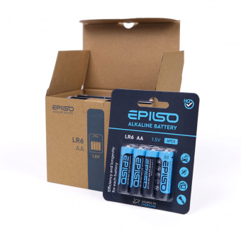 Элементы питания EPILSO  LR6/AA 4 Blister Card 1.5V (40/720)