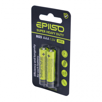 Элементы питания EPILSO R03/AAA 2 Small Blister 1.5V (48/1440)