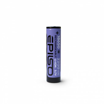 Аккумулятор EPILSO 18650 2200mAh 3.7V 1pcs/box с защитой (1/20/160)