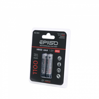 Аккумулятор EPILSO HR03/AAA 1100mAh 2BC 1.2V (2/20/200)