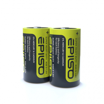 Элементы питания EPILSO R20/D 2 Shrink 1.5V (срок годности до 08.2026) (24/288)