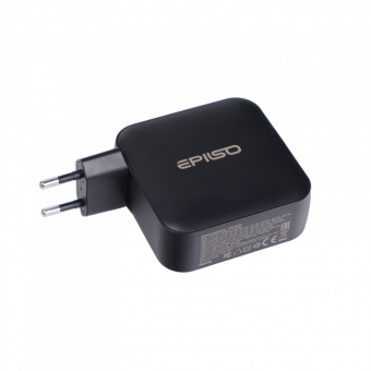 Зарядное устройство USB EPILSO EPD-PA235 165Вт GaN (USB-C x3, USB-A) чёрный (1/40)