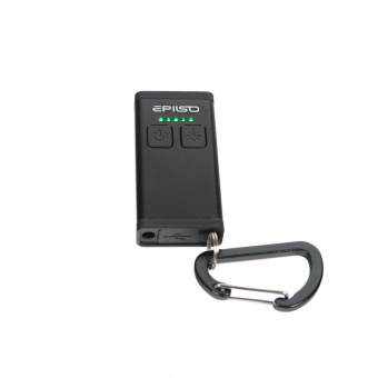 Фонарь EPILSO EPF-010 (брелок, 1LEDx3W, 1x250mAh, 5В (USB), металл/пластик, лазер)  (1/100)