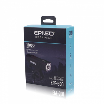Фонарь EPILSO EPF-500 (карманный, Luminus SST40, 10W, 1x4000mAh, 5В (USB), металл, аккум. 21700)  (1/40)