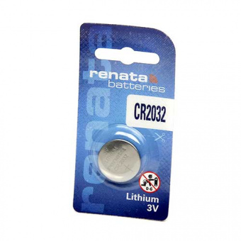 Элементы питания RENATA CR2032 1BL (10/300/2400)