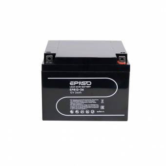 Аккумулятор EPILSO EPB12-26 12V 26Ah (1/2)