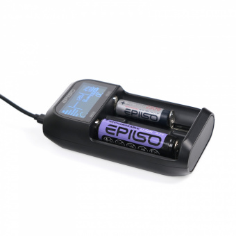 Зарядное устройство  EPILSO EPC-U20 (пустое, 1-2х 10340, 14500, 16340, 18650, 32650, A, AA, AAA, C, D; PowerBank) (1/20)